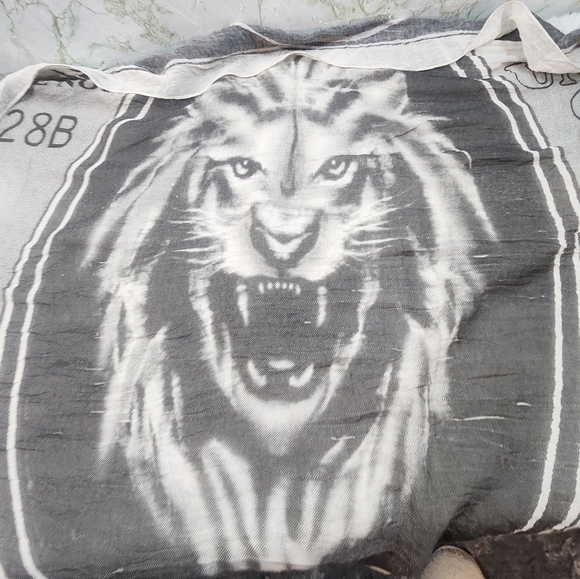 100 Dollar Bill Scarf/Wrap - Picture 4 of 8